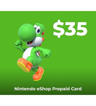 eShop Prepaid Card $35 CA Nintendo eShop Key 